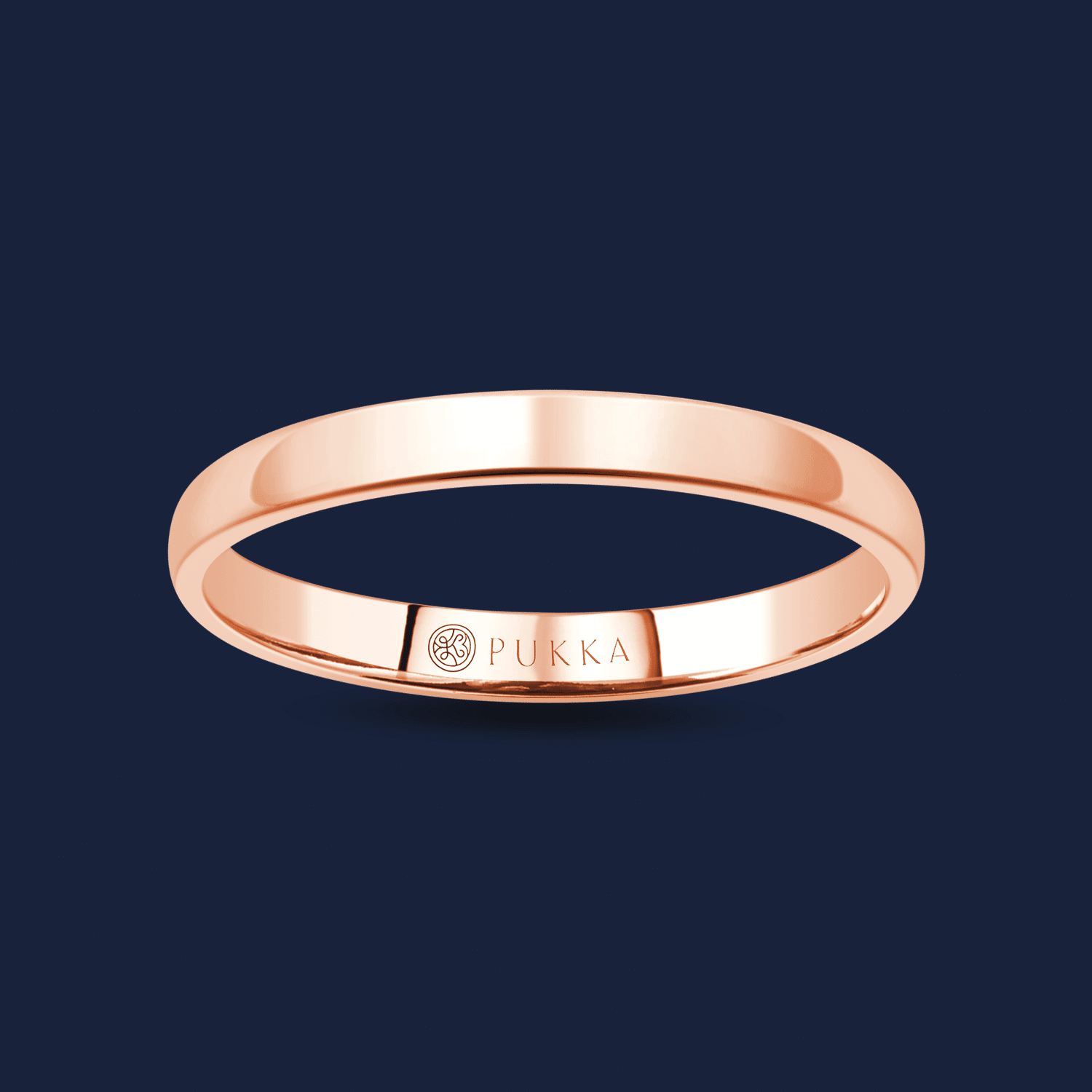 Medium Half Domed Band