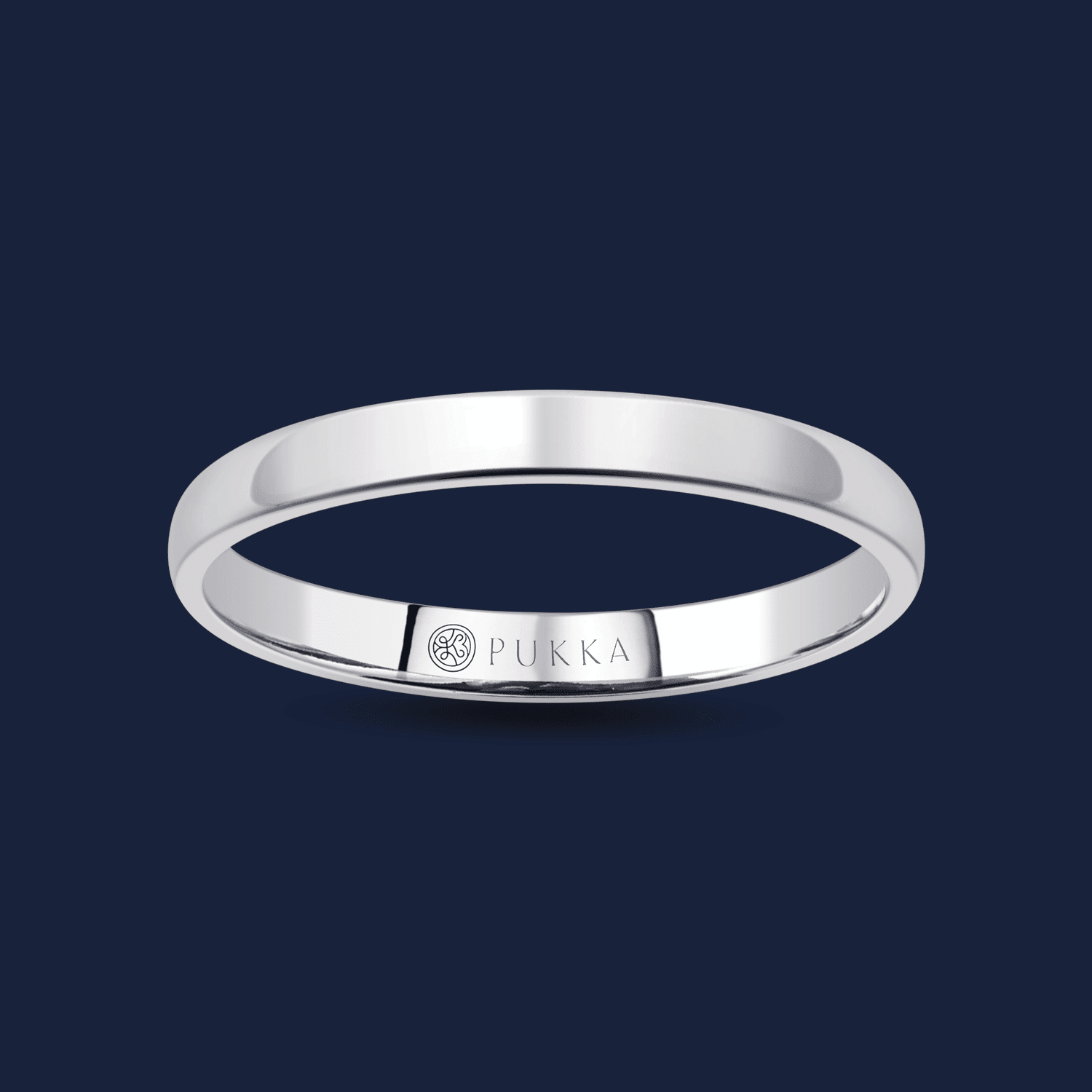 Medium Half Domed Band
