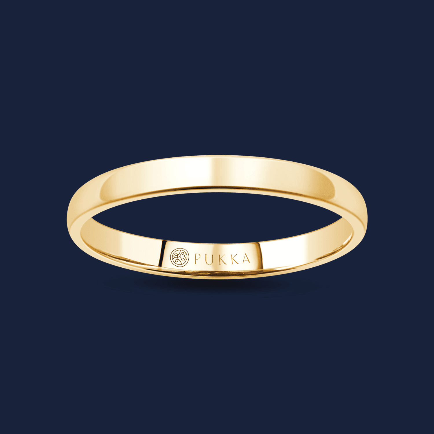 Medium Half Domed Band