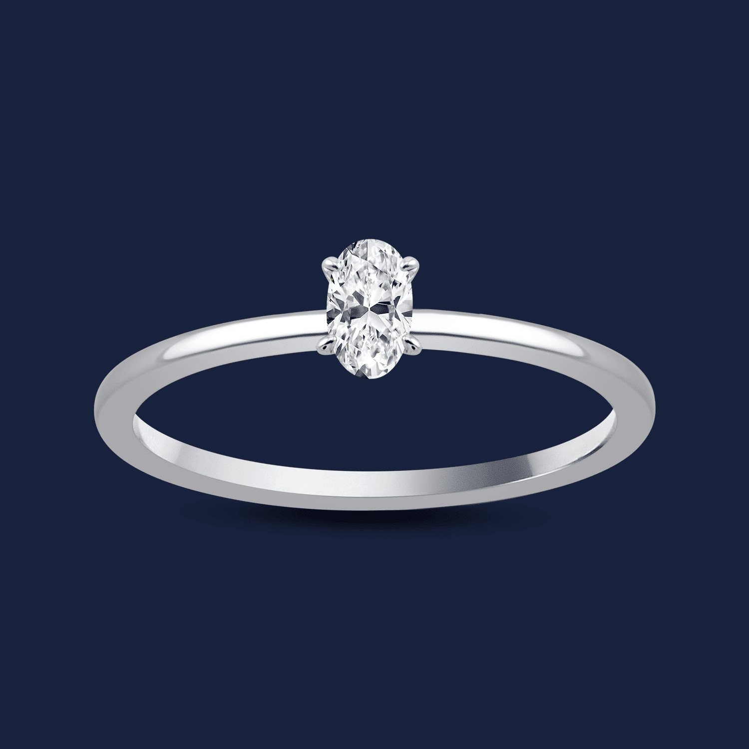 Caress Oval Ring