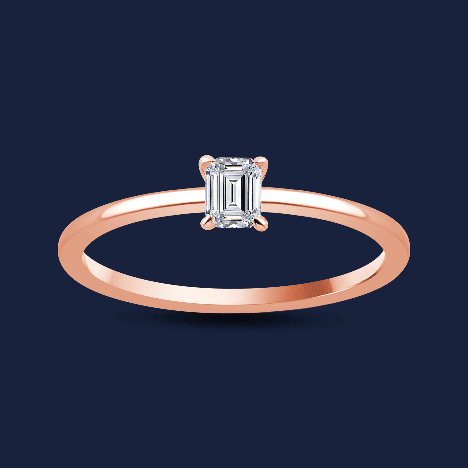Caress Emerald Ring