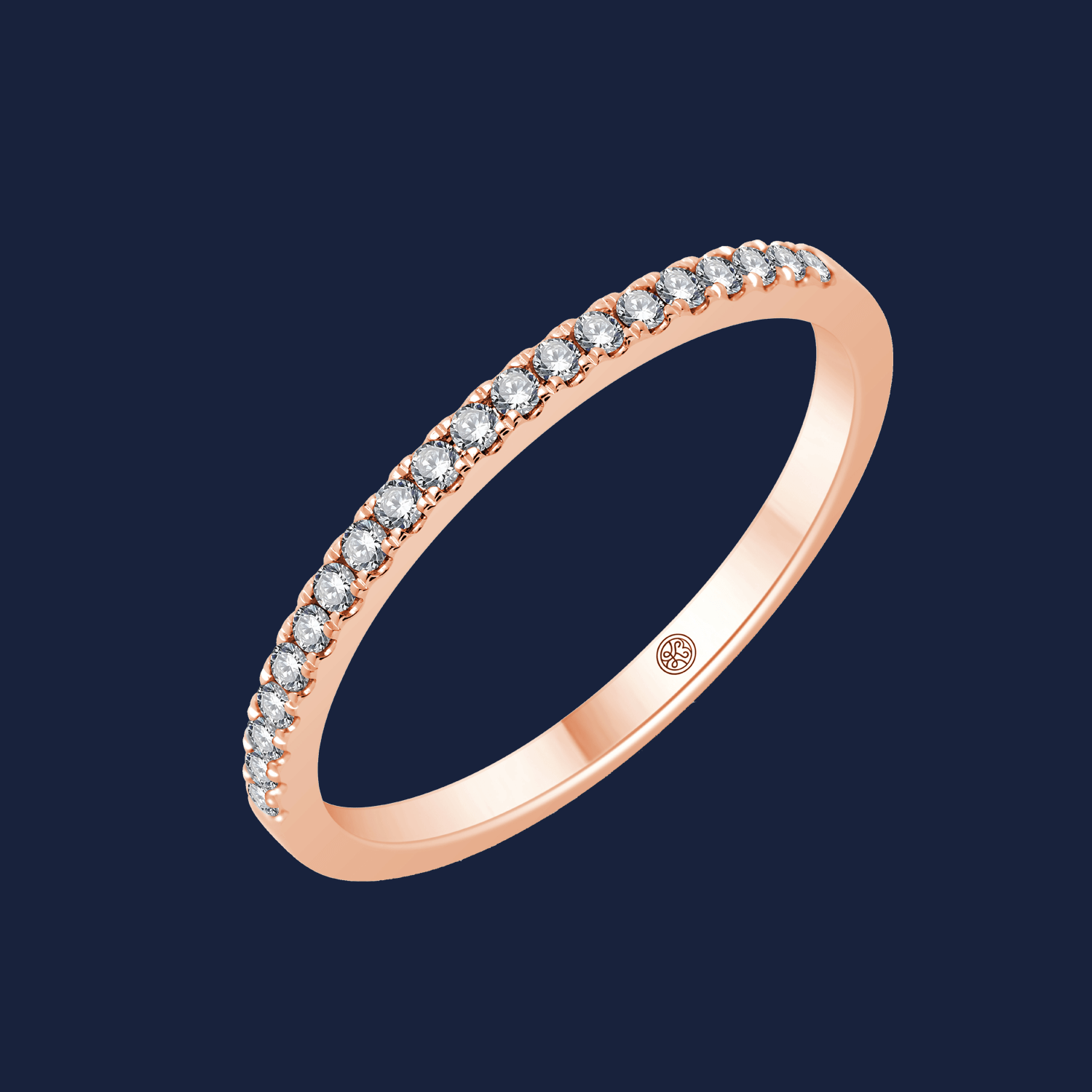 Essentials Straight Cut Diamond Band