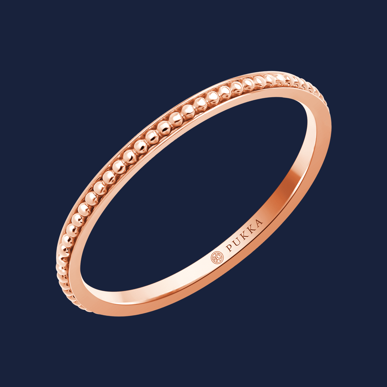 Marika Solid Bead Band
