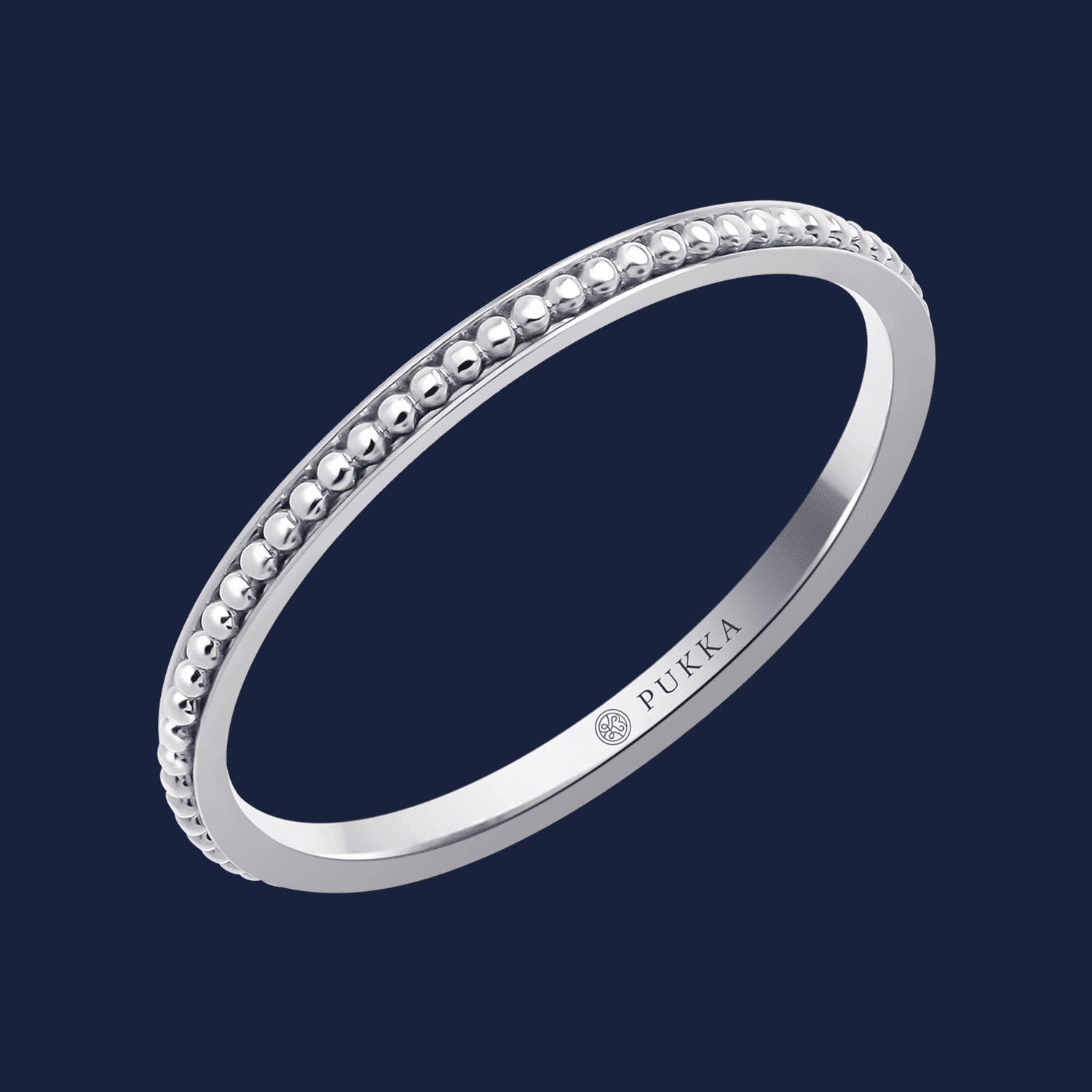 Marika Solid Bead Band