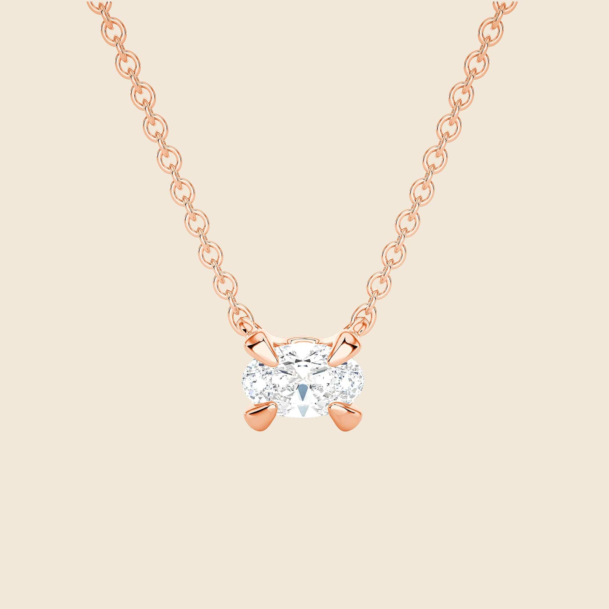 Petite Oval Necklace