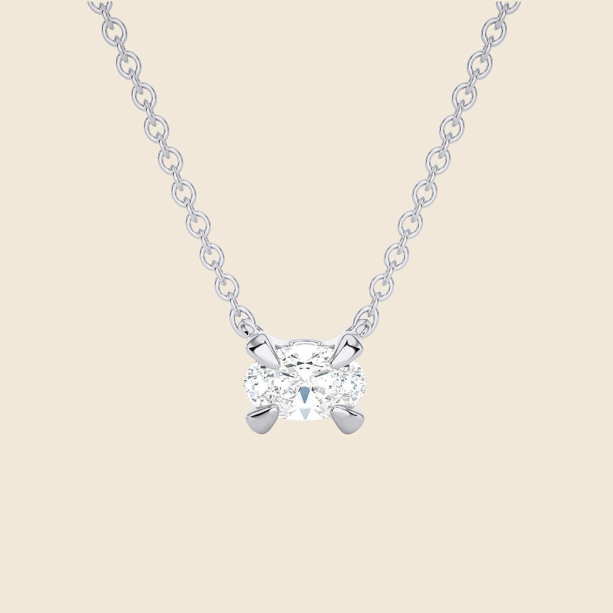 Petite Oval Necklace