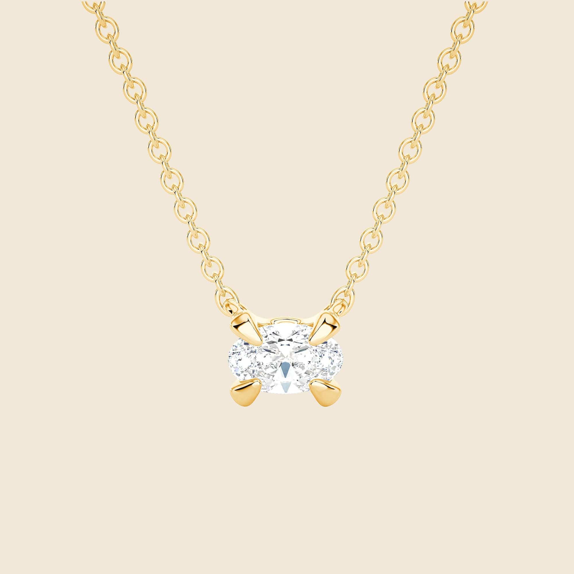 Petite Oval Necklace