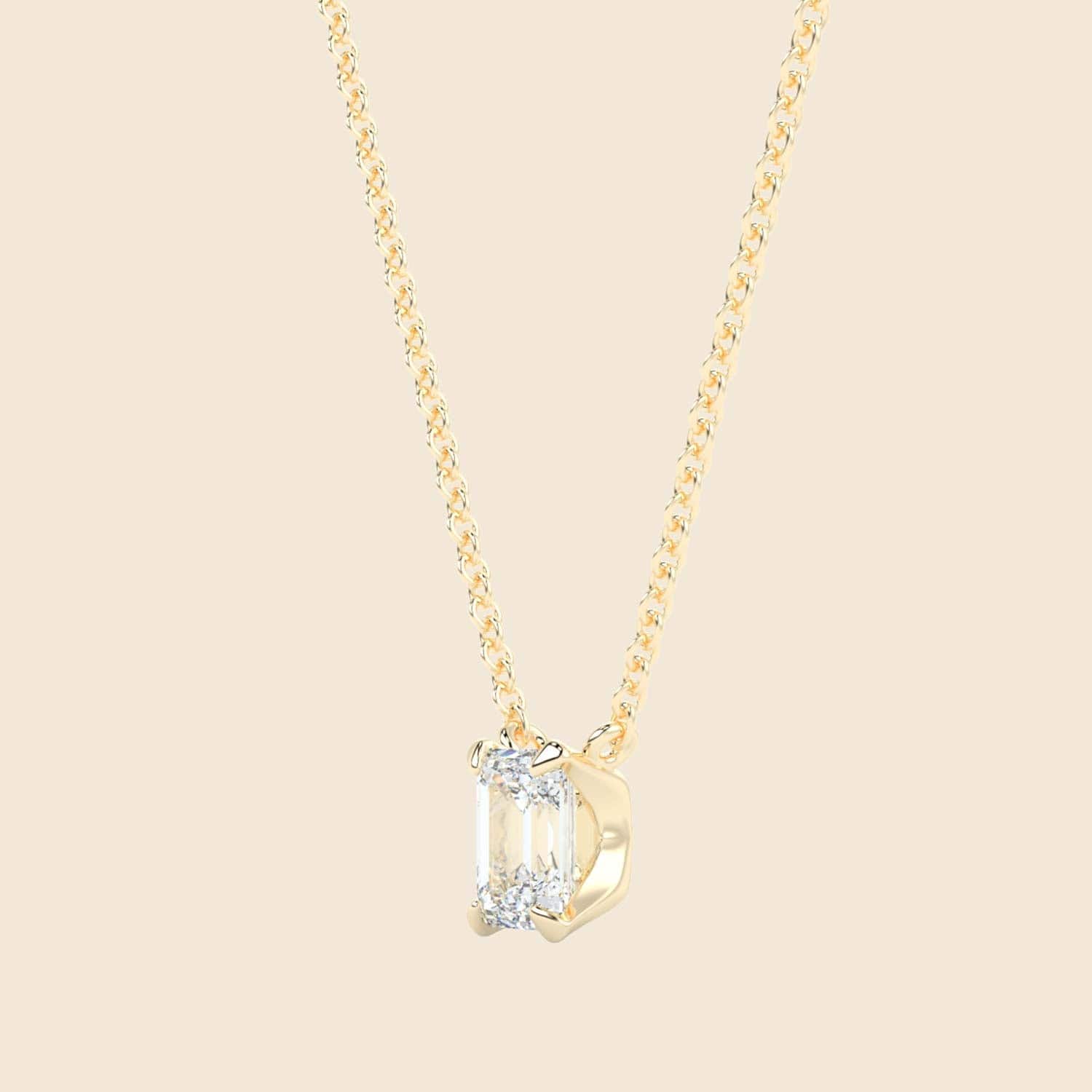 Emerald Lily Kette Gelb