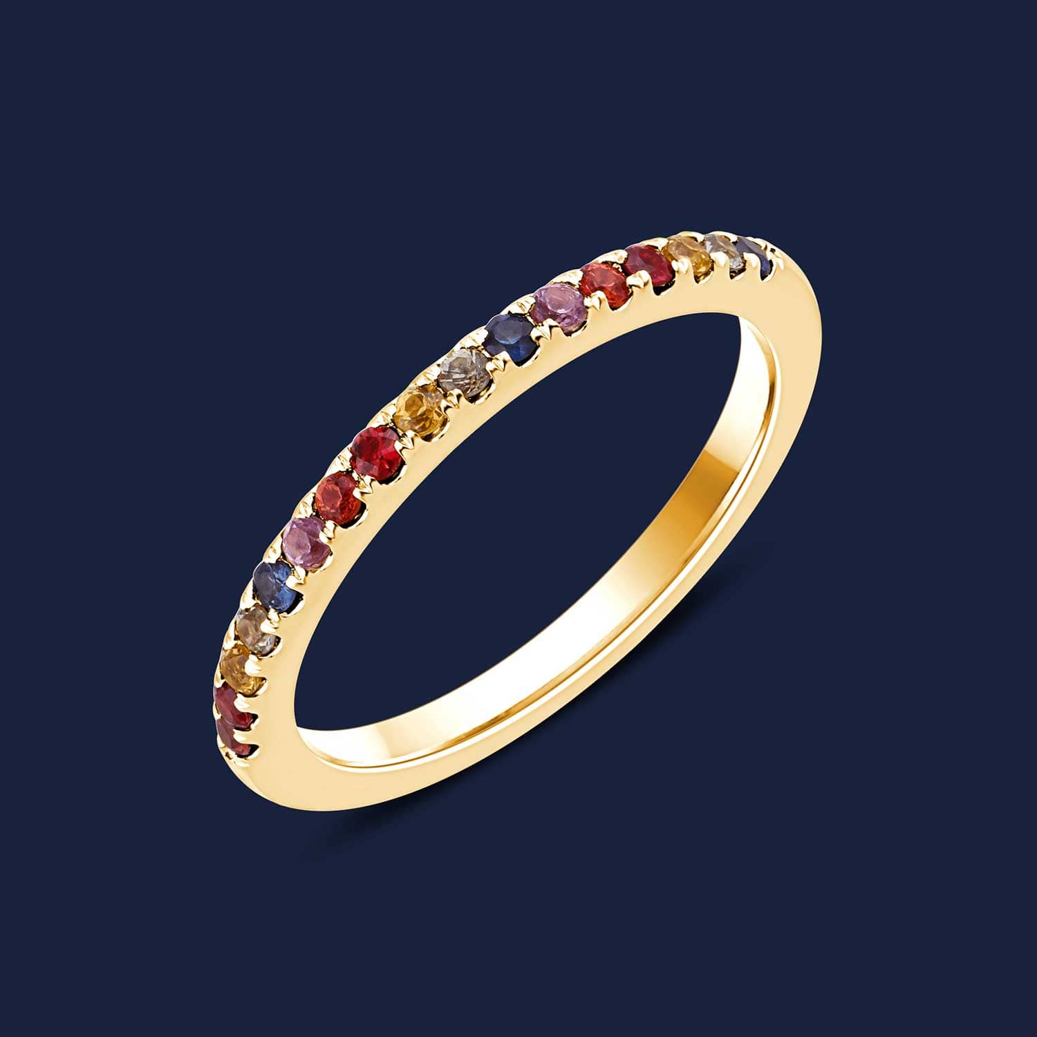 Rainbow Ring Gelb