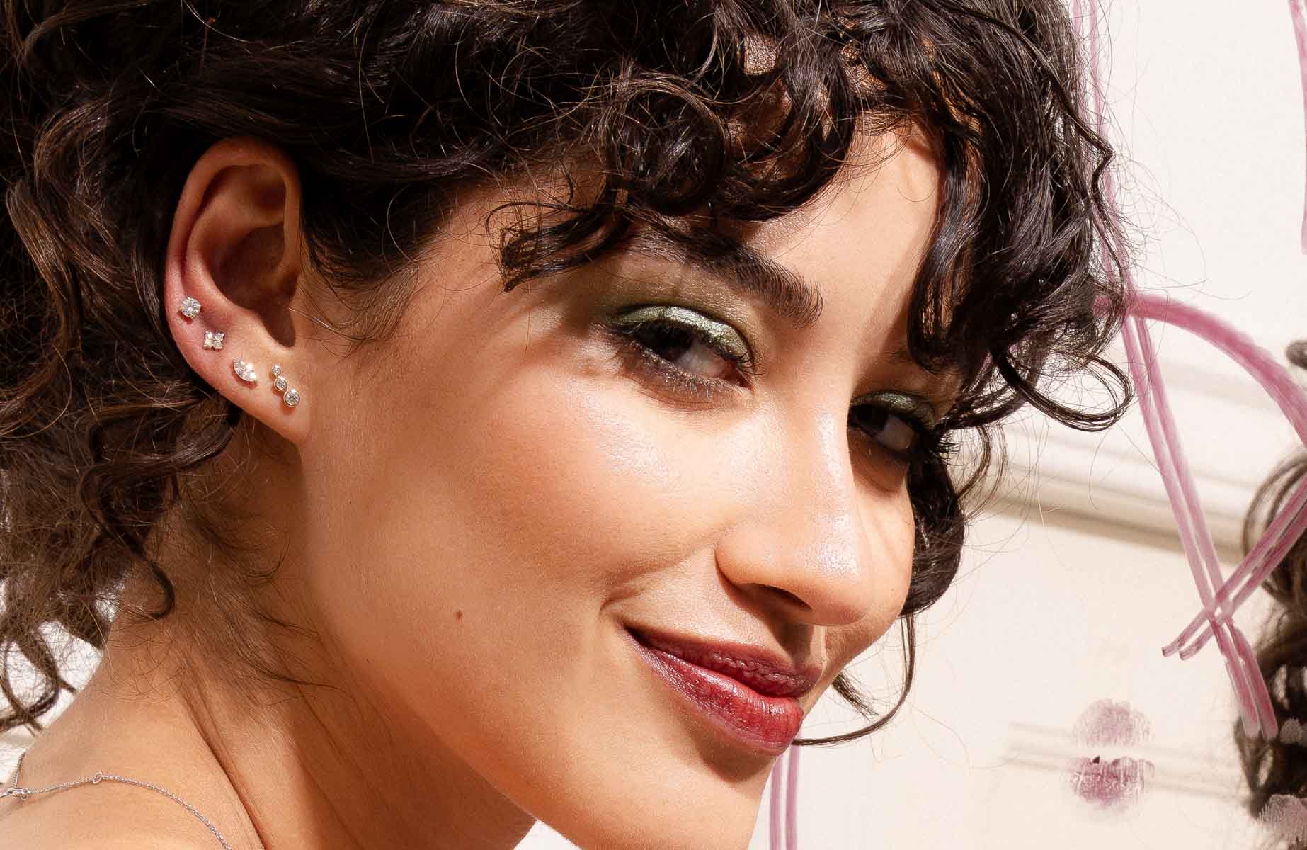 Piercing in Rosegold