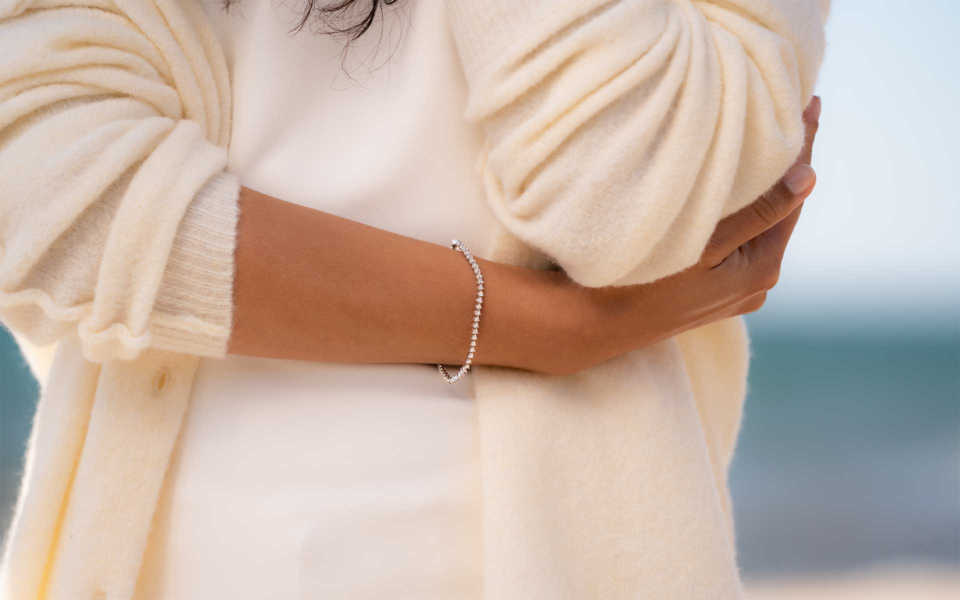 nachhaltiges Lab-Grown Diamantarmband