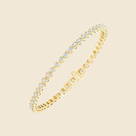 Bezel Tennis Bracelet image