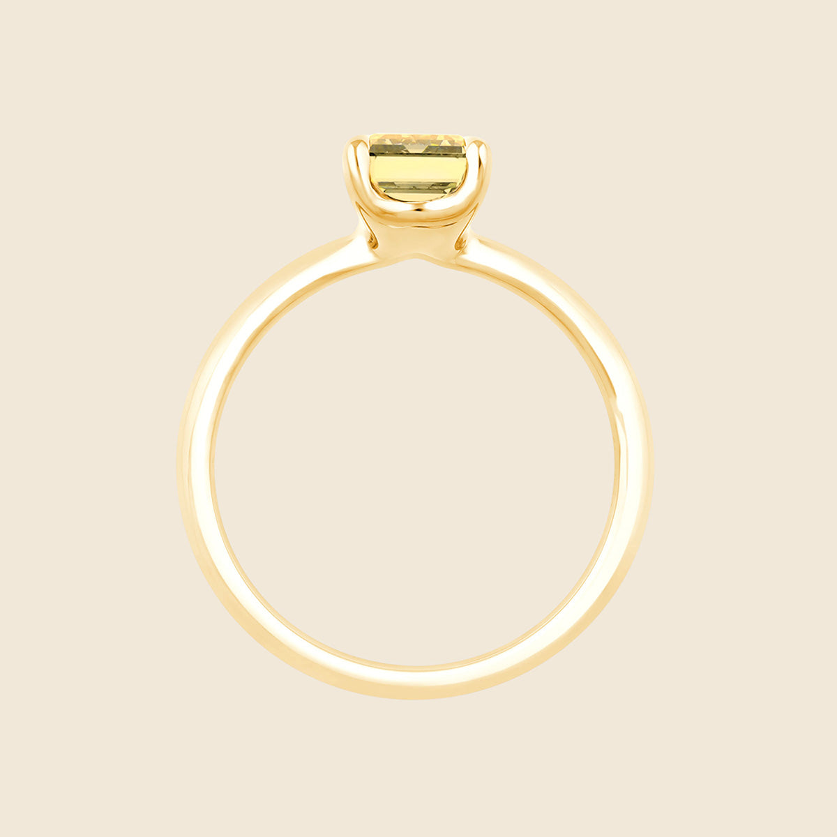 Emerald Yellow Ring