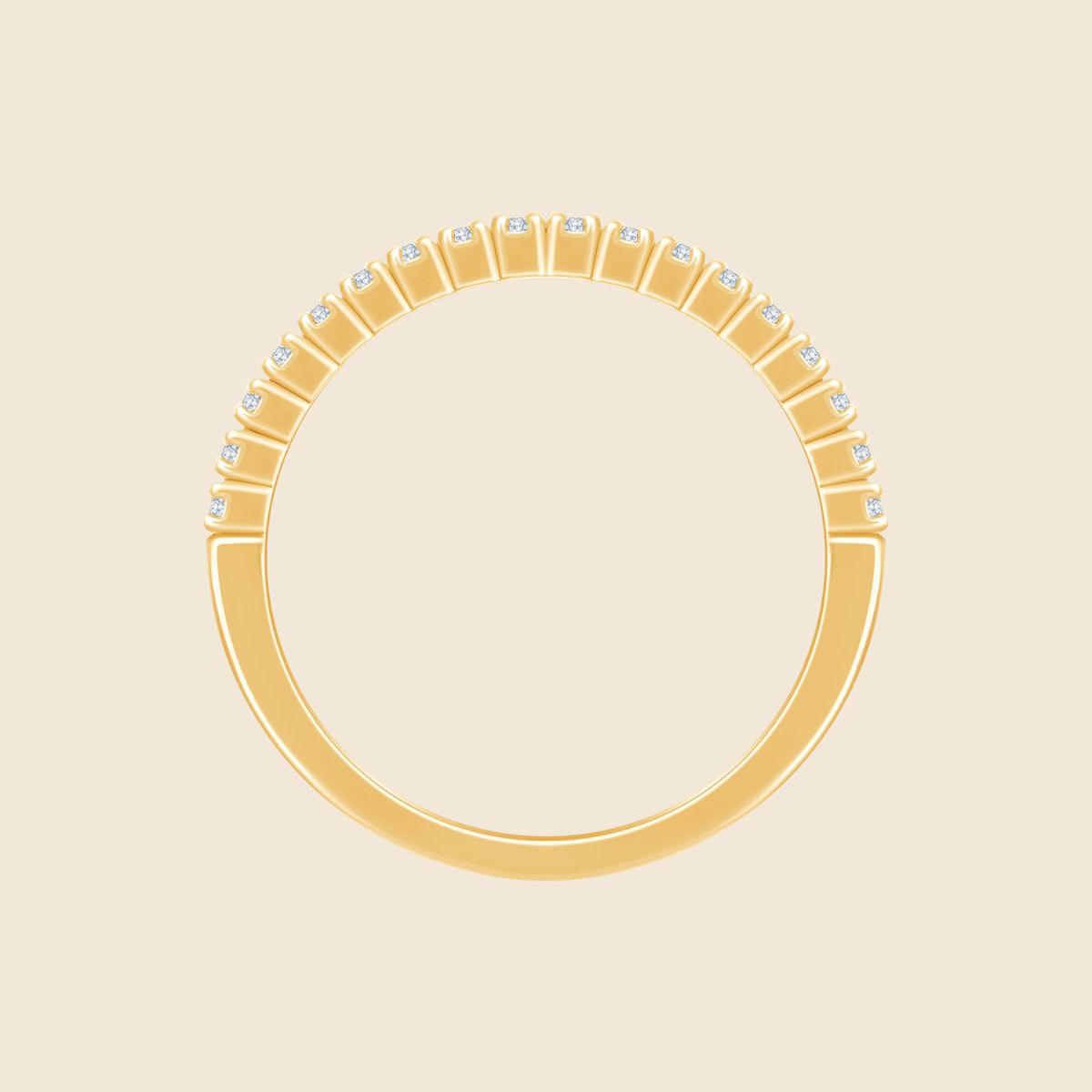 Peculiar Petite Diamond Band
