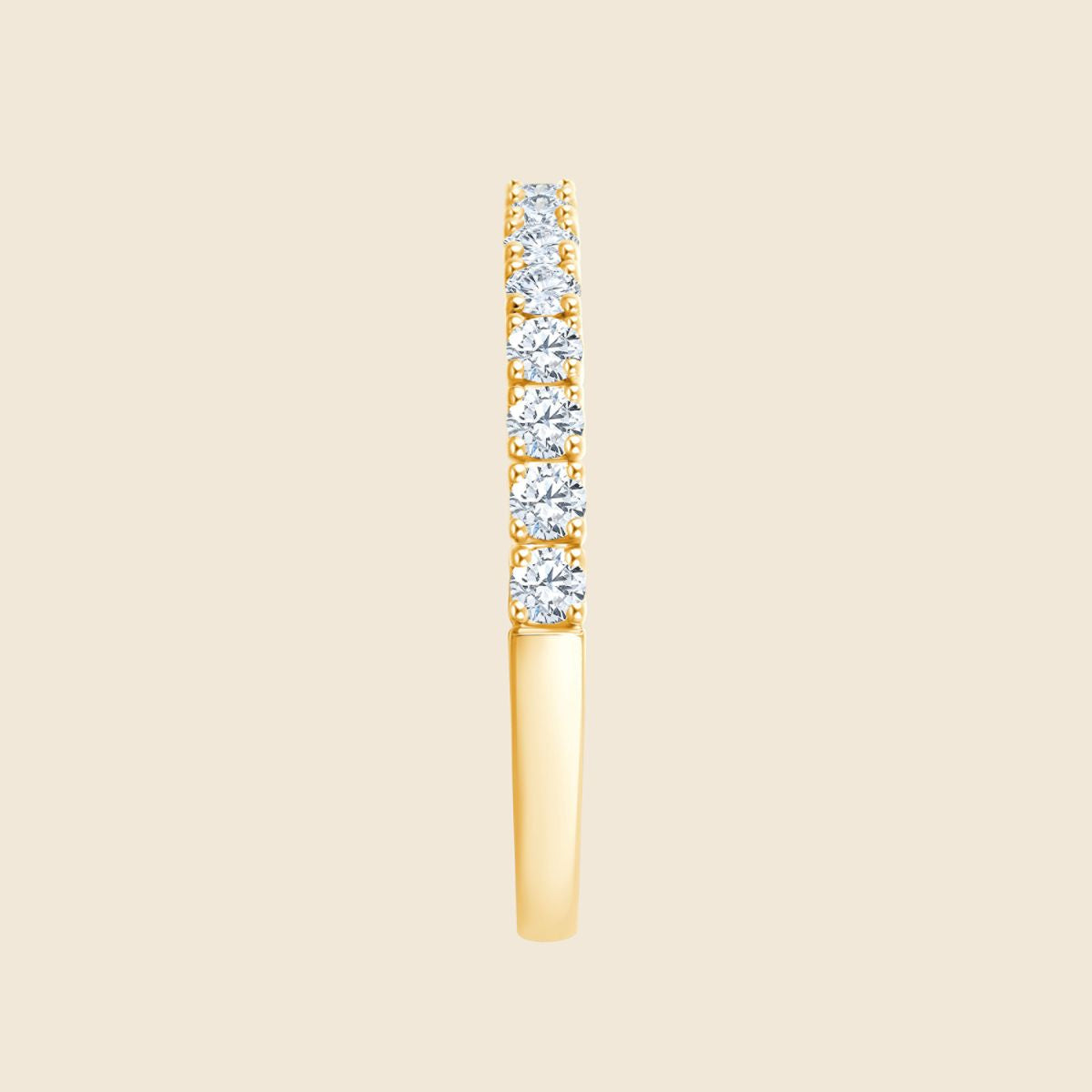 Peculiar Medium Diamond Band