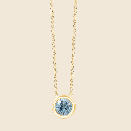 Iris Bezel Blue Necklace image