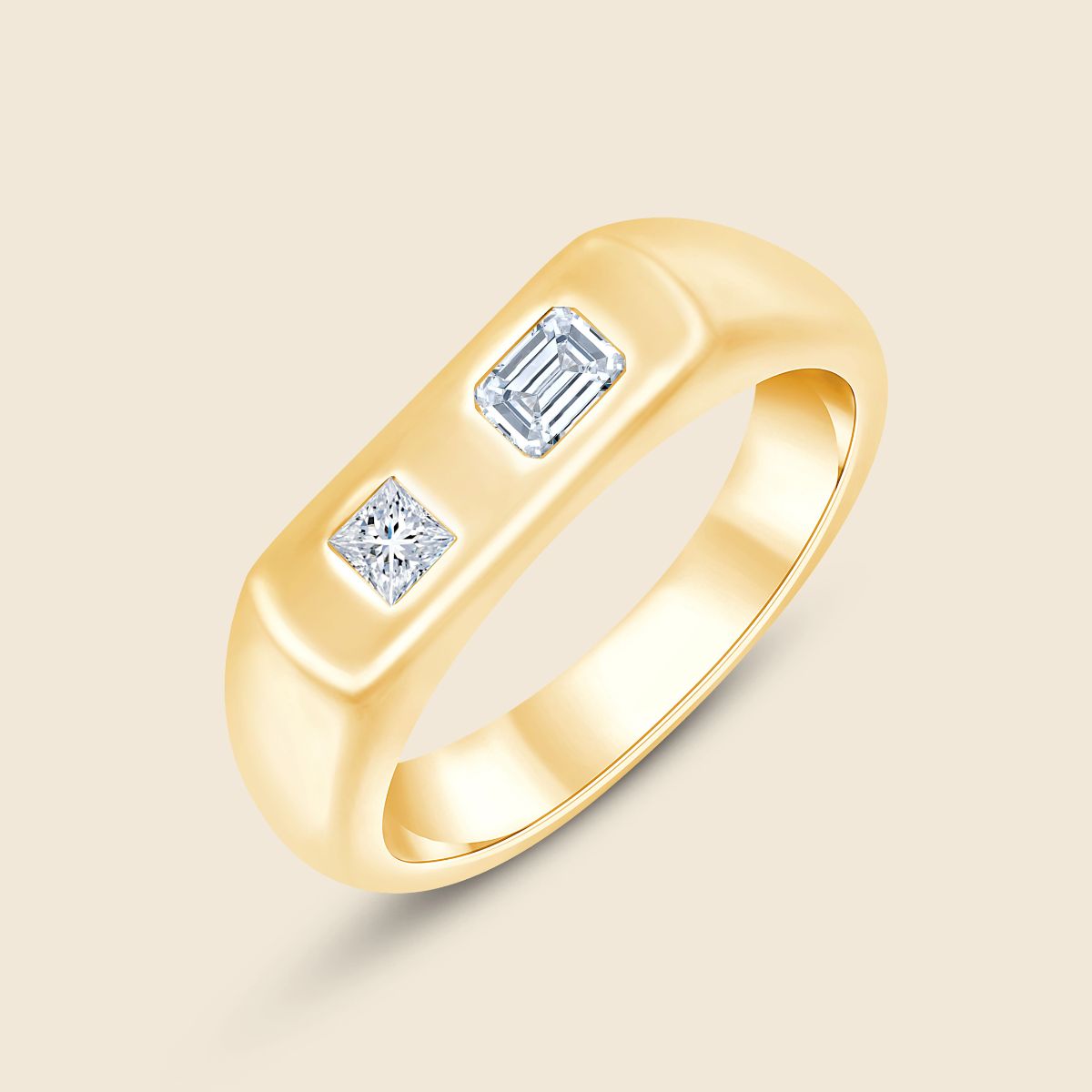Morse Duet Ring