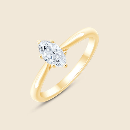 Arch Cross Marquise Ring image