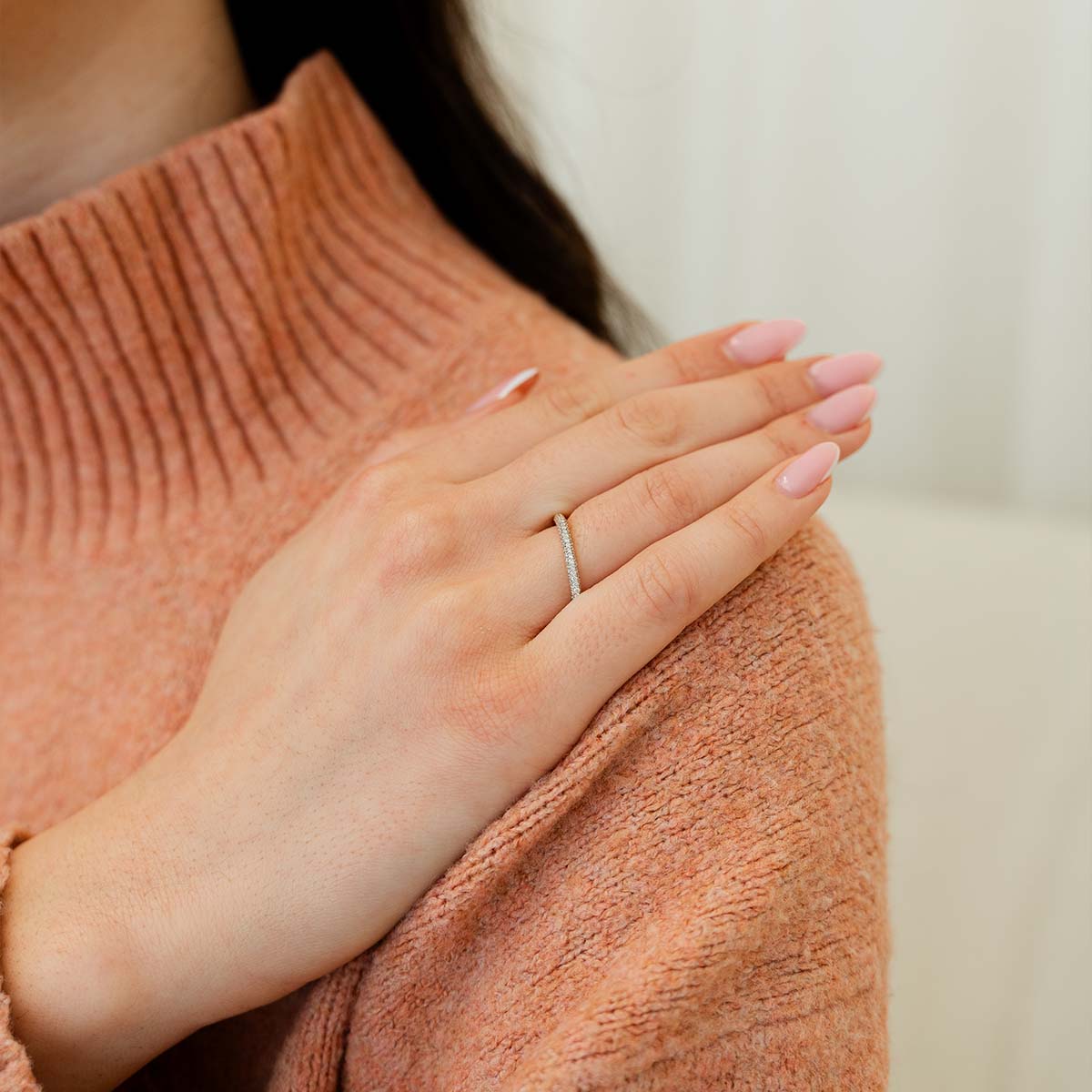 Domed Pave Band