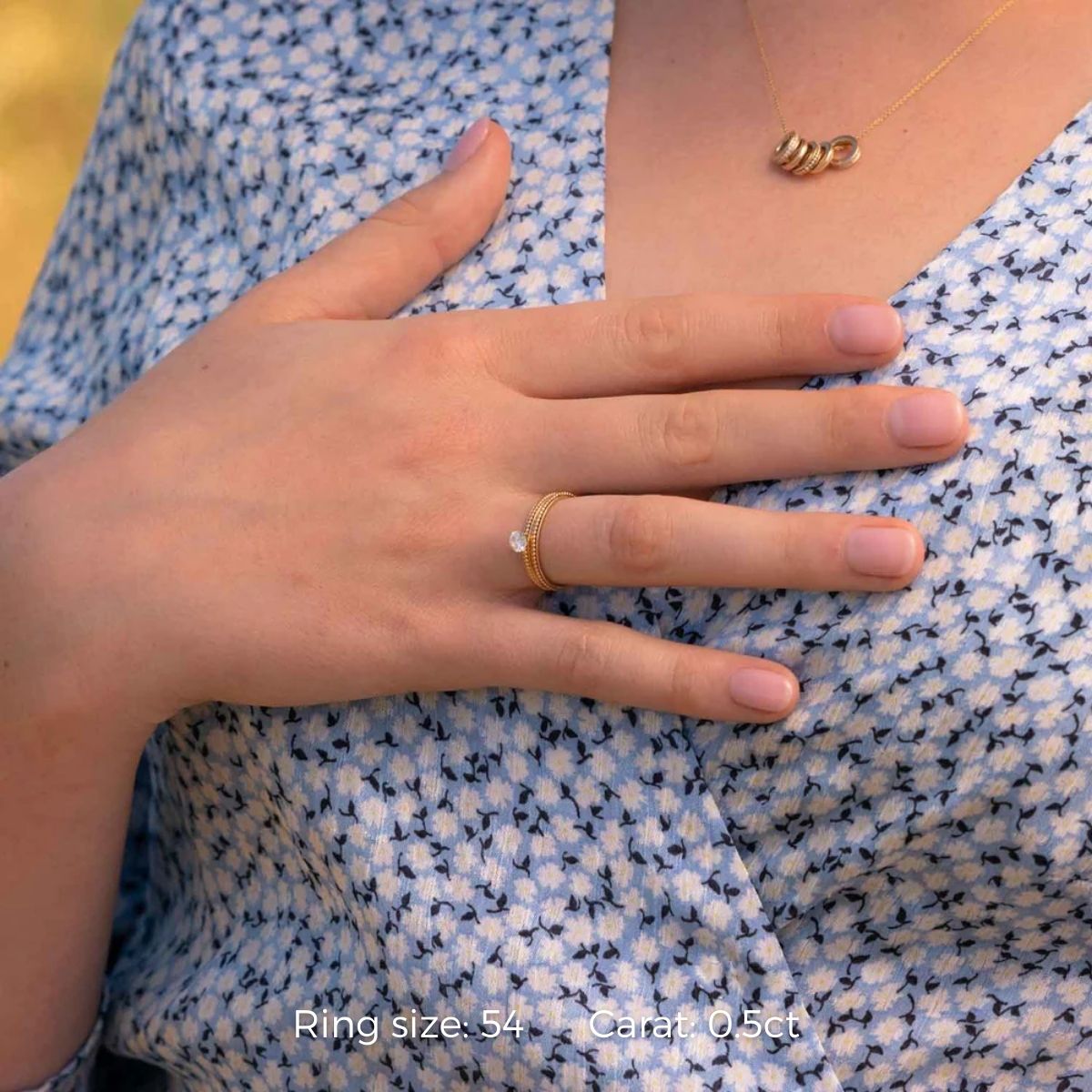 Marika Round Bead Ring