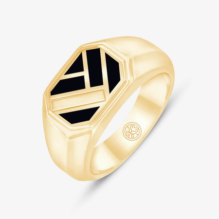 Bauhaus Custom Octa Signet Ring image