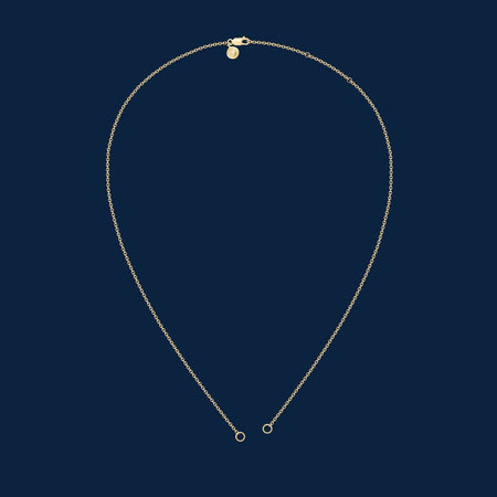 Charm Cable Kette 14k Gold image