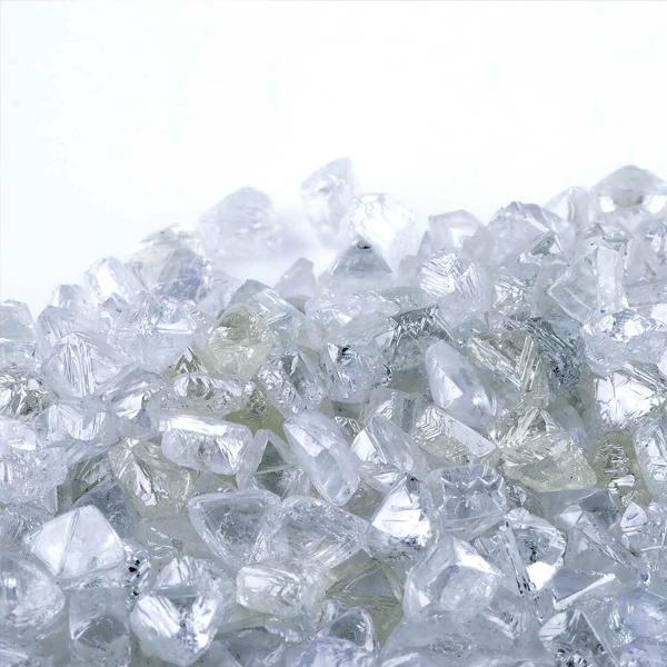 Detailaufnahme vieler Diamanten 