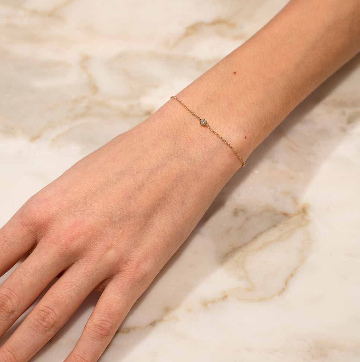 Bezel Medium Armband