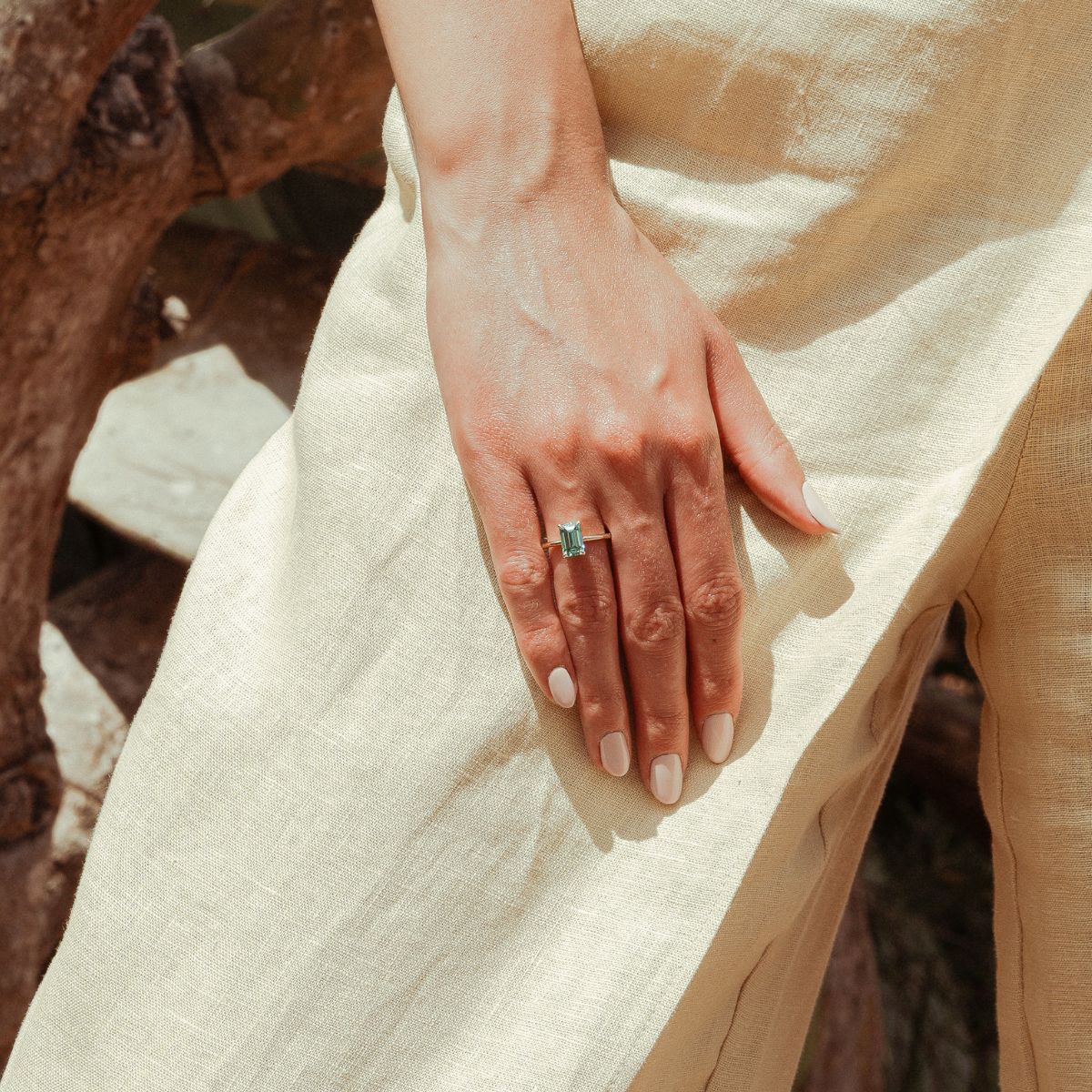 Emerald Green Ring
