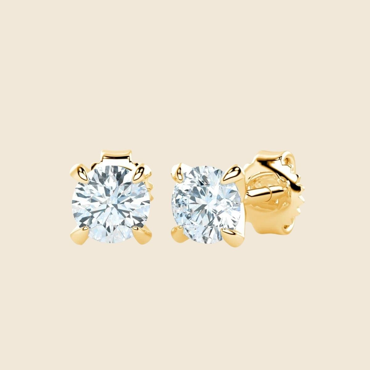 Lily Round Studs