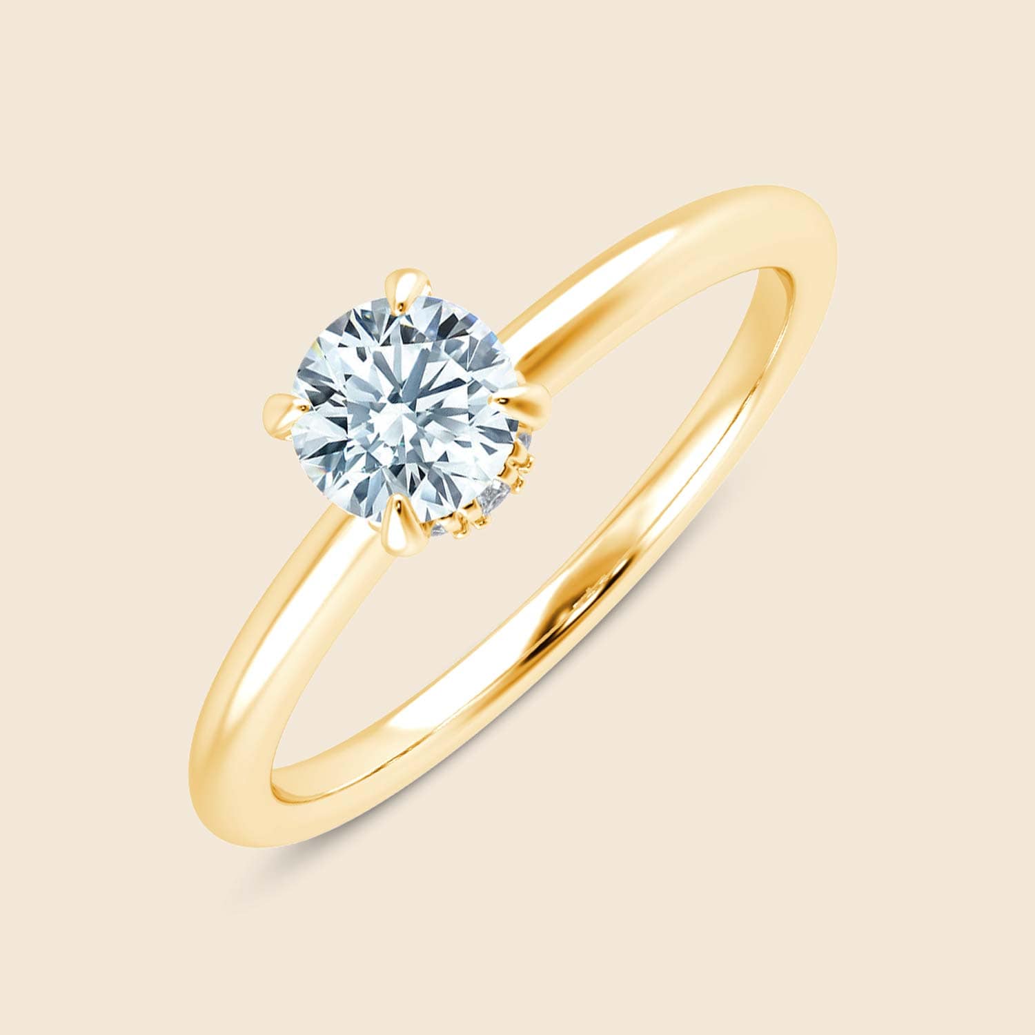 Daffodil Round Ring