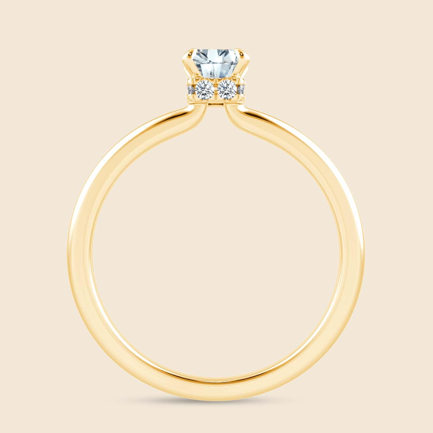 Daffodil Emerald Ring