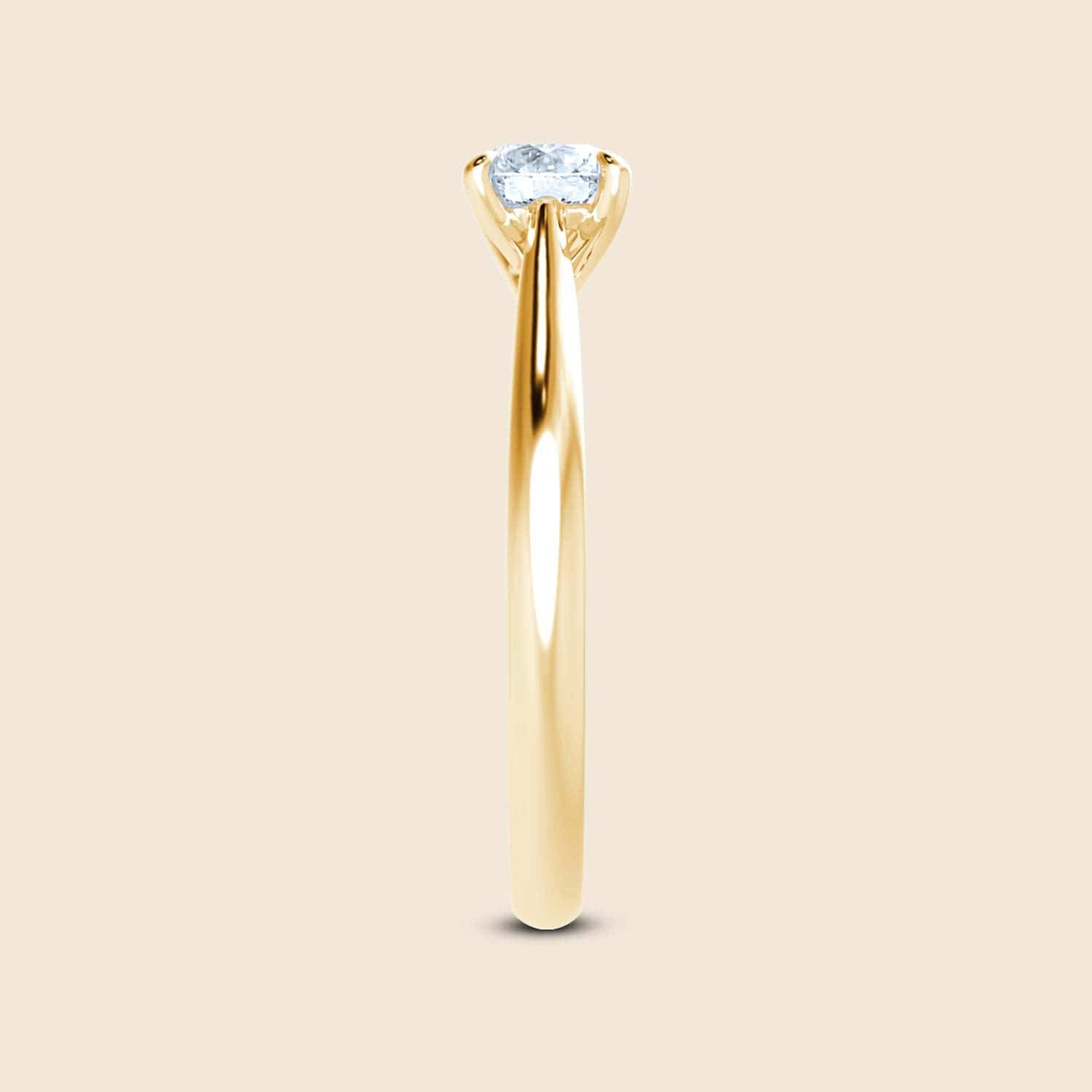 Arch Cross Round Ring