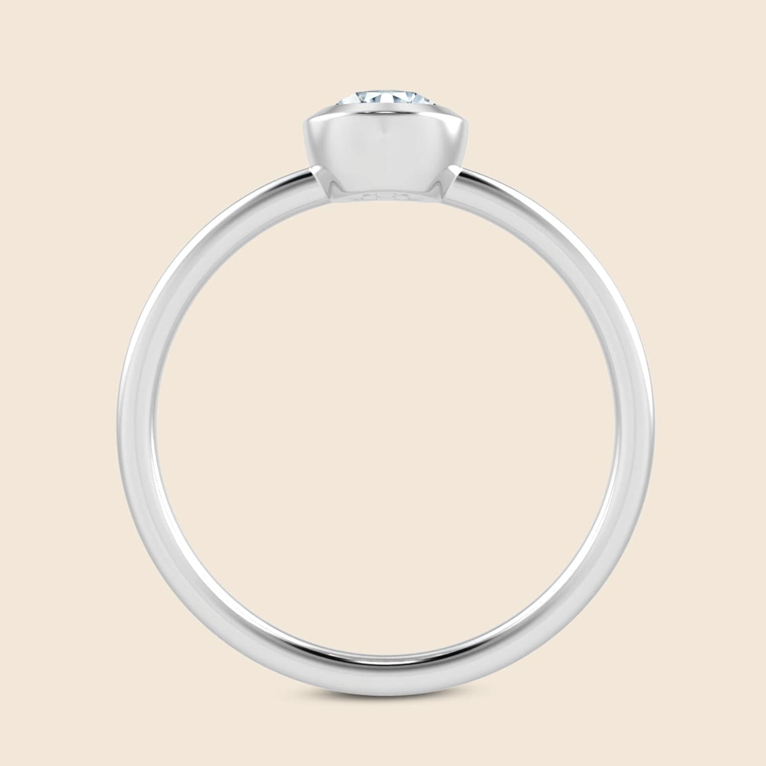 Round Cup Iris Ring