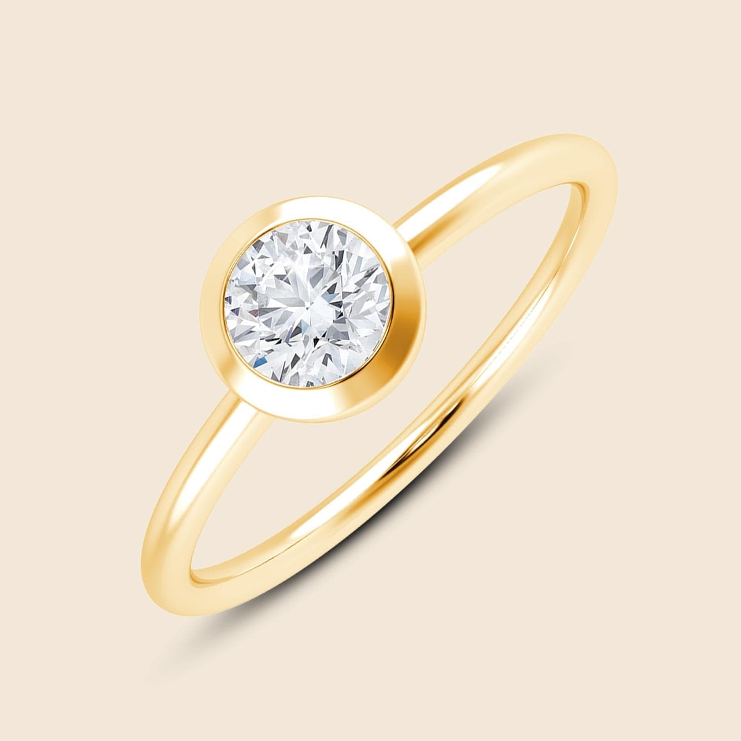 Round Cup Iris Ring