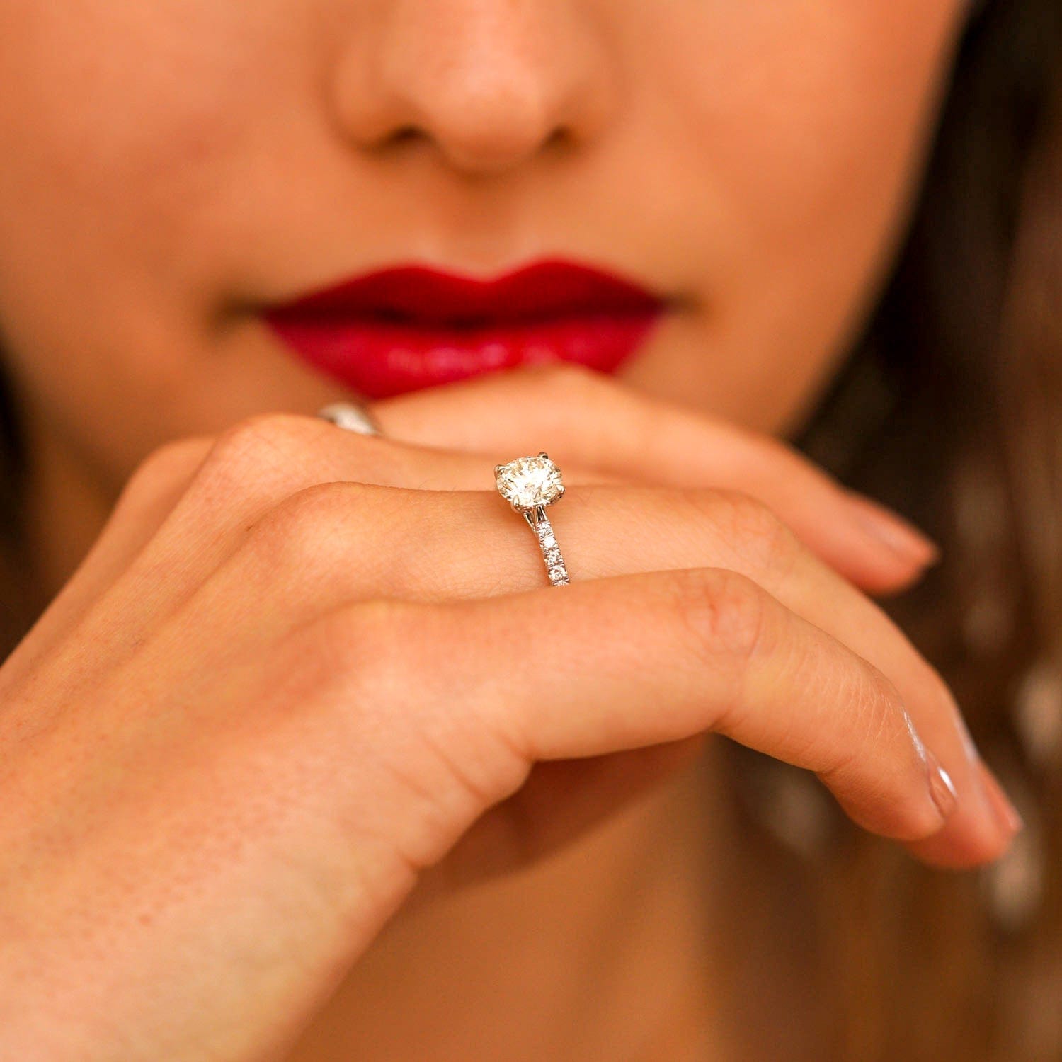 Arch Round Cross Micro Ring