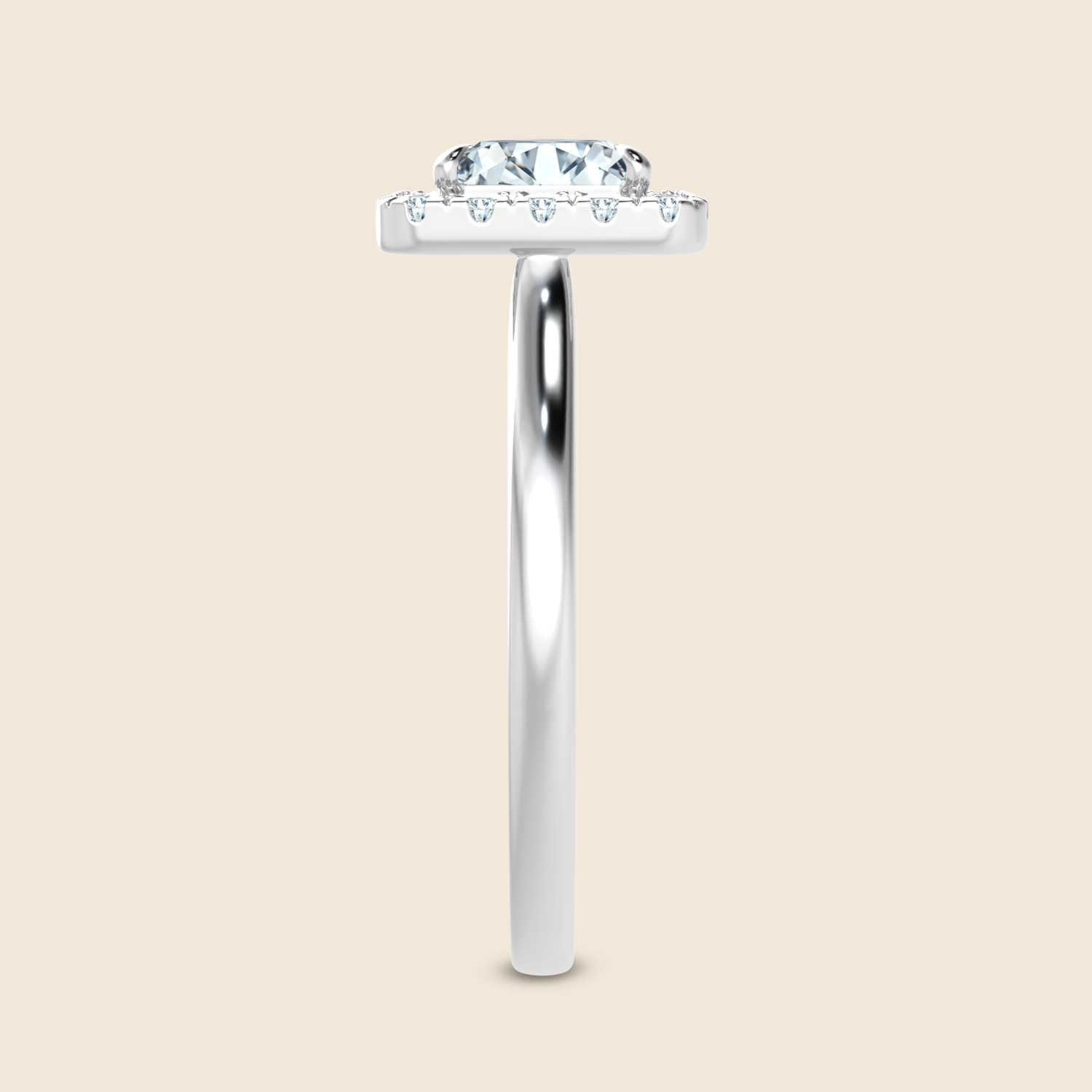 Hyacinth Princess Halo Ring