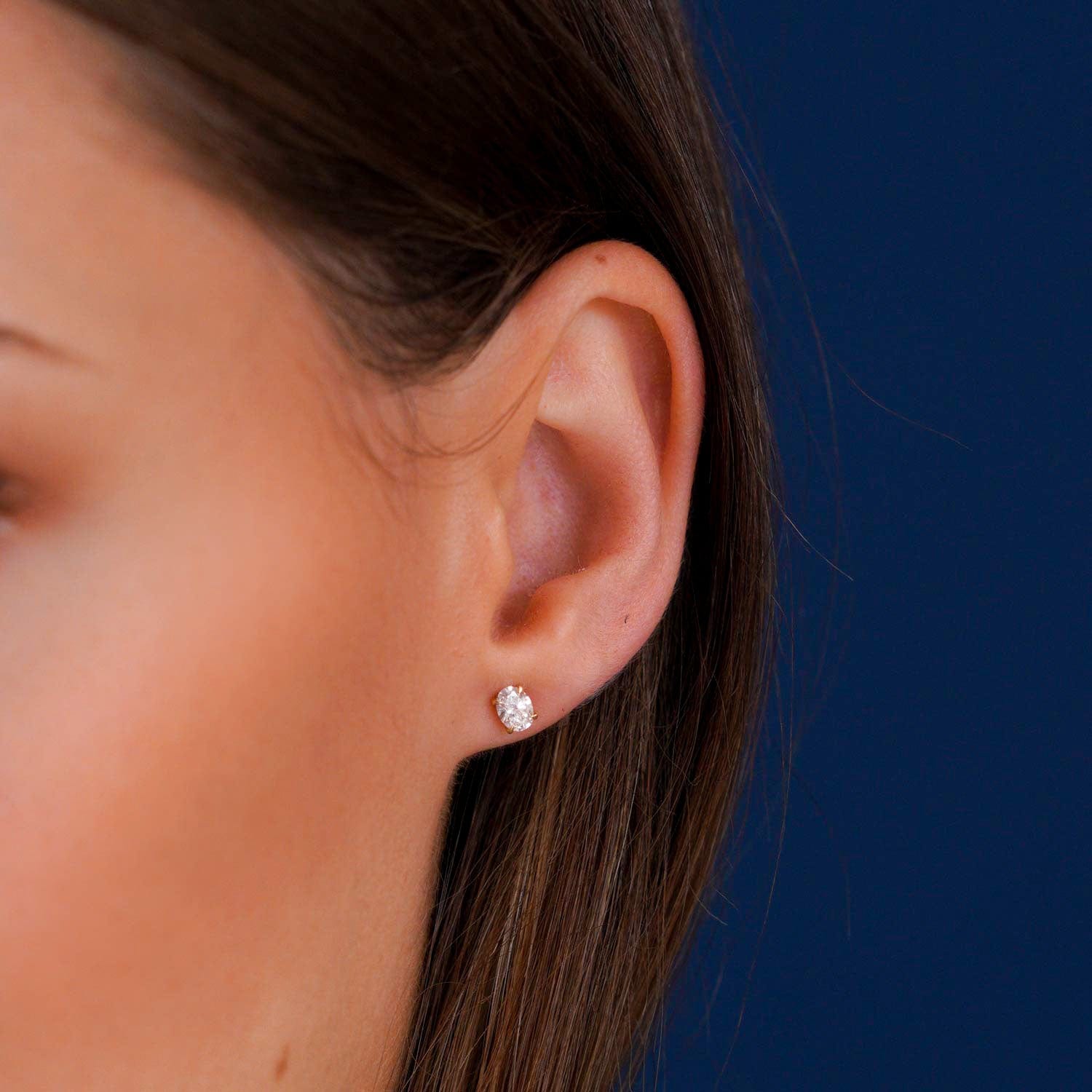 Lily Oval Studs