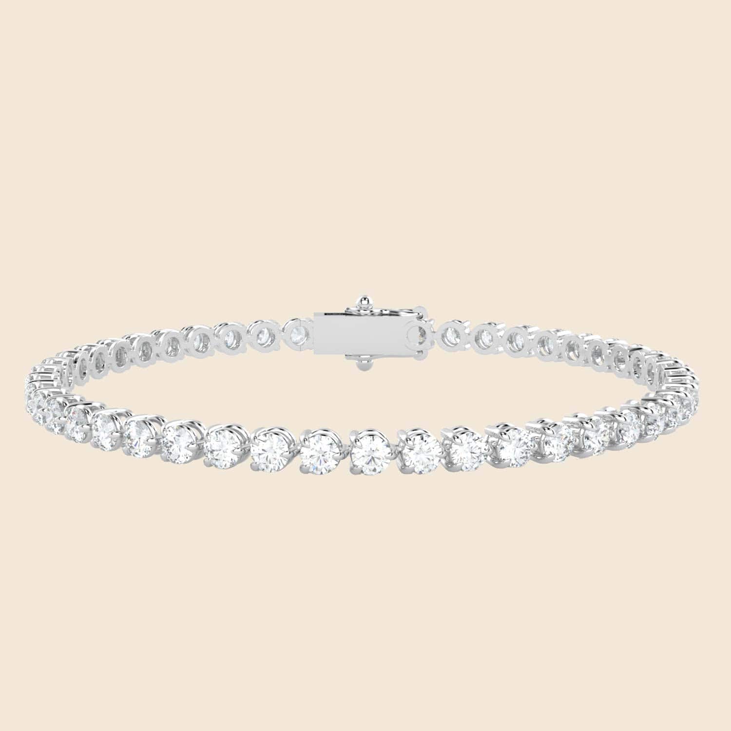Tri Lily Tennis Armband
