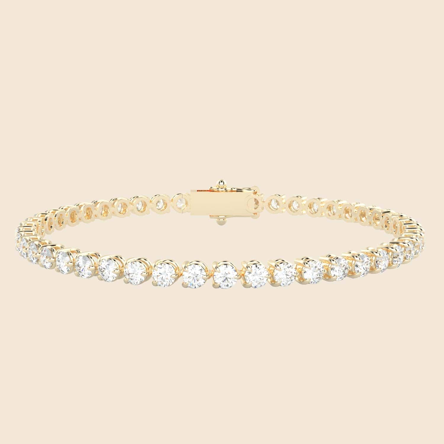 Tri Lily Tennis Armband