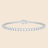 Lily Tennis Bracelet Weiß
