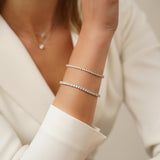 Lily Tennis Bracelet