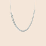 Lily Tennis Necklace White