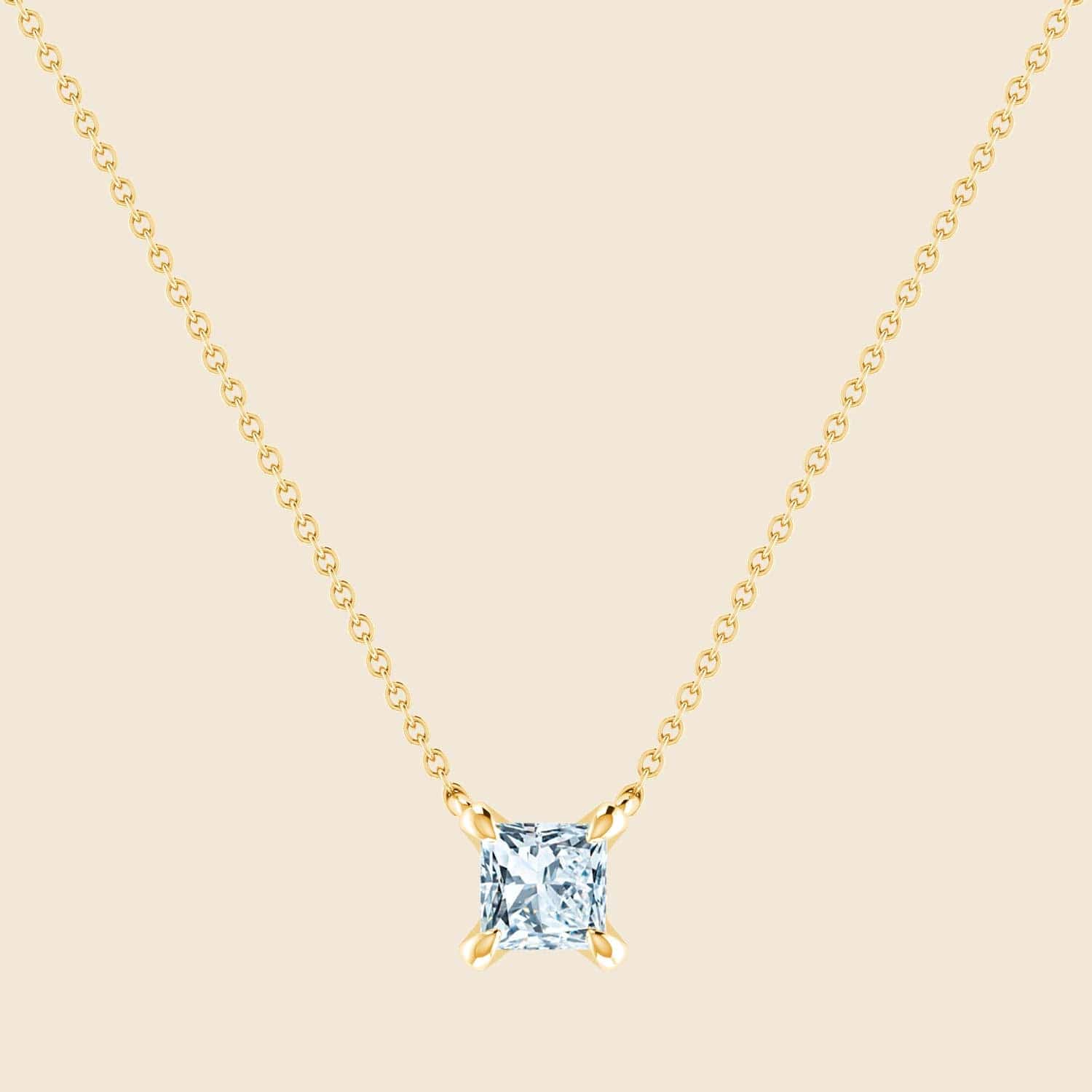 Princess Lily Necklace Yellow