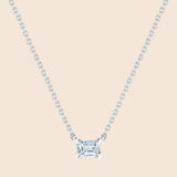 Petite Lily Necklace White