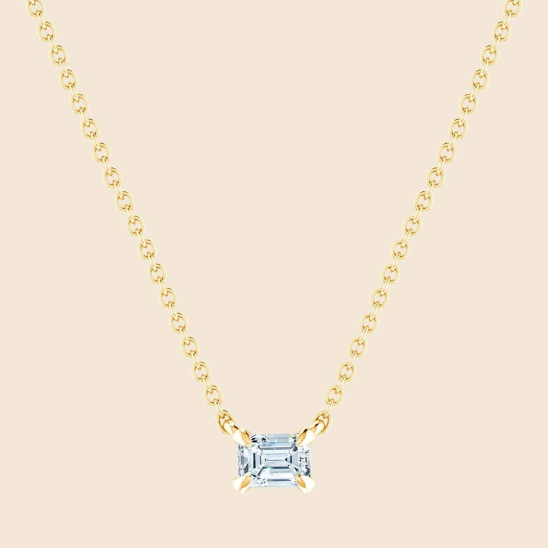 Petite Lily Necklace Yellow