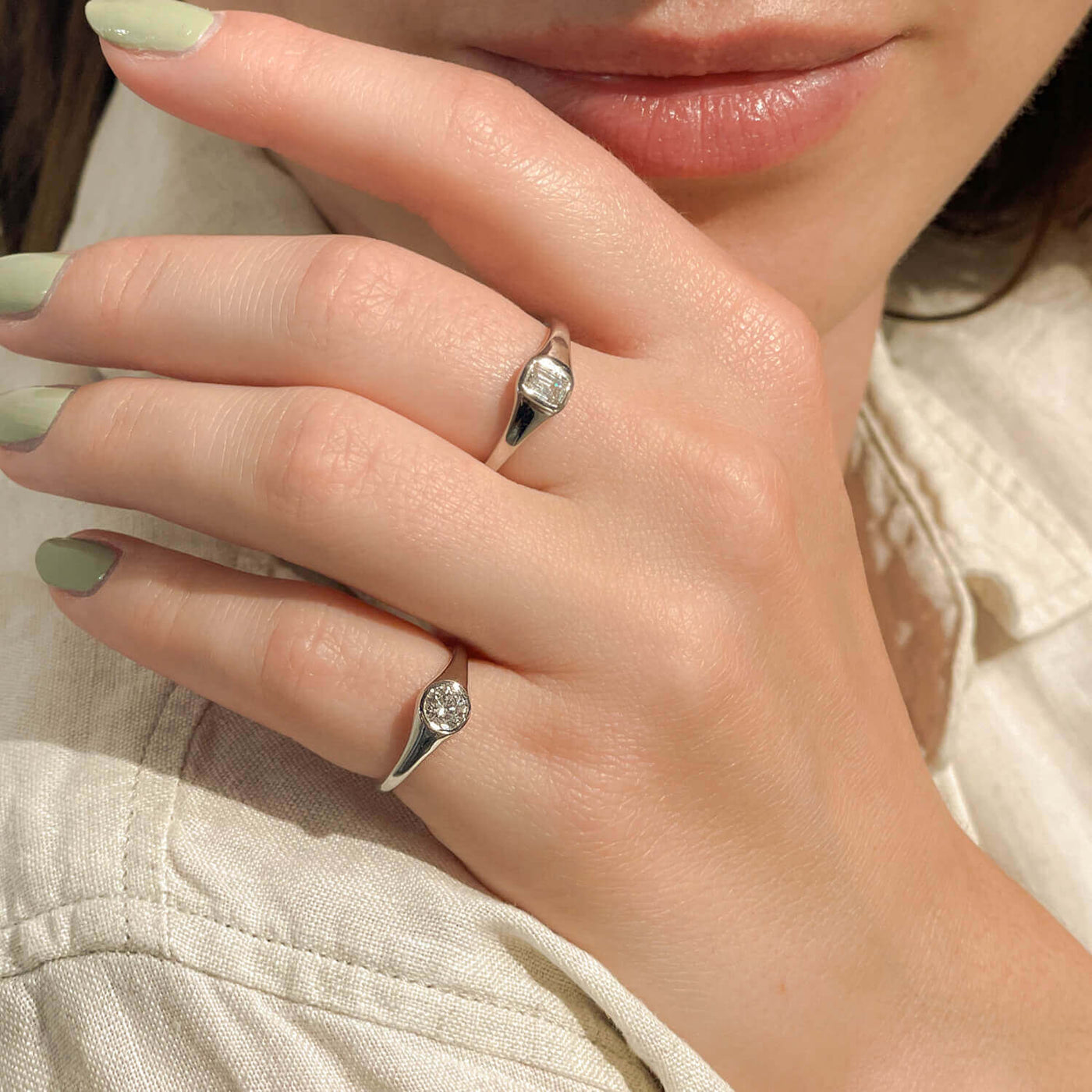 Little finger ring design discount