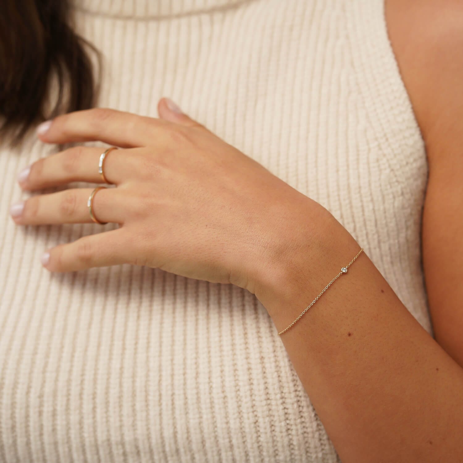 179 - Essentials Bracelet - White