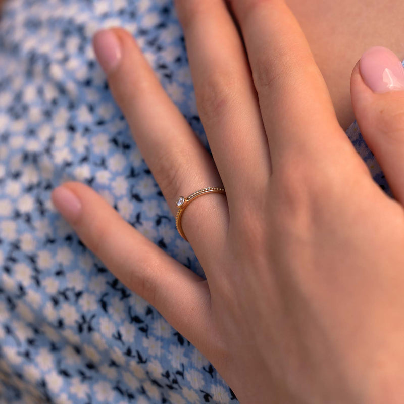 Marika Bezel Ring