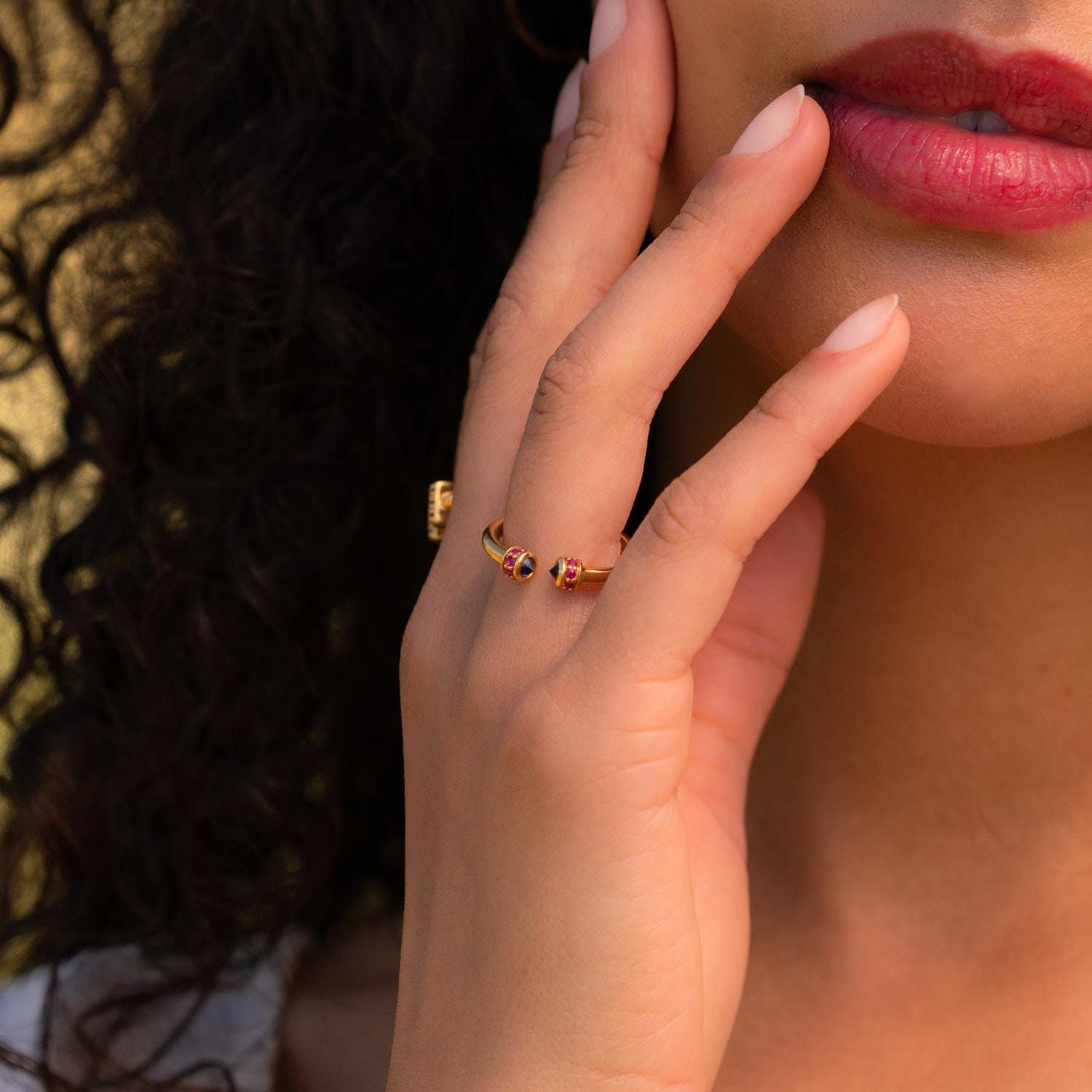 Jodhpur Open Ruby Ring